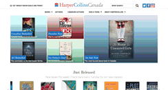 Desktop Screenshot of harpercollins.ca